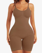High Elastic Adjustable Strap Bodysuit Tummy Control Thigh Seamless Sculpting Underwear Slimming Bodyshaper