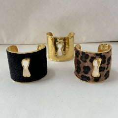 Carin Keyhole Cuff Bracelet
