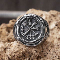 Compass Vegvisir Ring