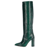 Croco and Serpentine Prints Boots - US 6.5 (37) - SALE