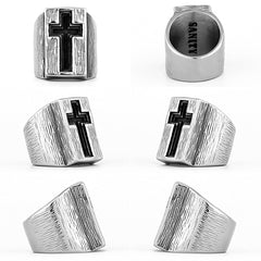 Cross Shield Ring