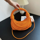 Defini Sculptural Cascading Cords Bag