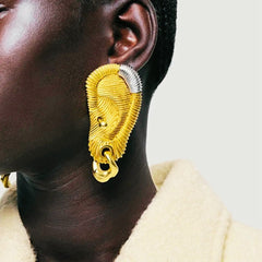 Dewi Ear-Form Statement Earrings