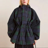 Emilee Plaid Oversized Jumper Jacket
