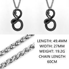 Goth Cobra Necklace