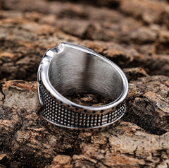 Goth Poker Cards Ring