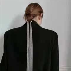 Heda Long Chain Tassel Hair Jewelry