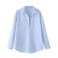 Herin Basic Oversized Dress Shirts