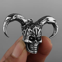 Joker Skull Necklace