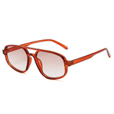 Jordana Retro Acetate Aviator Sunglasses - 6 Colors