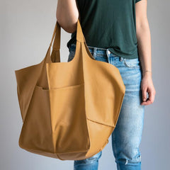 Kora Retro Oil Coated Look Jumbo Bags - 9 Colors