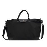 Laura Nylon+Leather Weekender Bags - 3 Colors