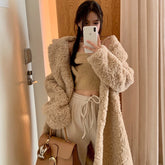 Lima Oversize Curly Faux Fur Coat