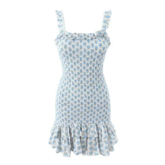 Margie Shirring Smocked Floral Dress - 2 Colors