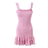 Margie Shirring Smocked Floral Dress - 2 Colors