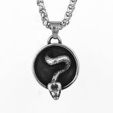 Medallion Snake Necklace