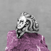 Medusa Head Ring
