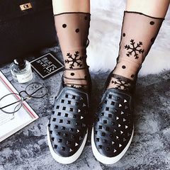 Mesh Ankle Tulle Socks - 7 Styles