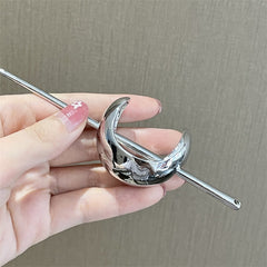Metal Arc Ponytail Hairpin