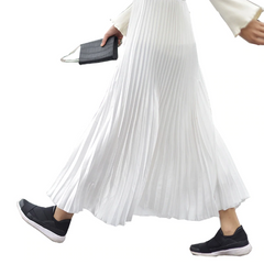 Metallic Pleated Maxi Skirts - 9 Colors