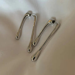 Minimalist Wishbone Earrings