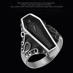 Mummy Stereoscopic Coffin Ring