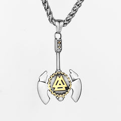 Norse Slavic Axe Necklace