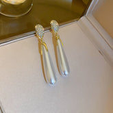 Love Heart Bow Tie Graceful Earrings Women