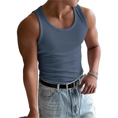 Men's Round Neck Workout Fitness T-shirt
