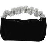 Maeve Sequin Velvet Pouch Bag