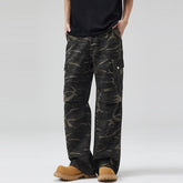 Paratrooper Camouflage Cargo Pants Men And Multi-pocket