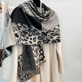 Four Seasons Leopard Print Shawl