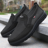 Slip-On Men's Loafers with Breathable Mesh