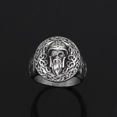 Odin Valknut Knot Ring