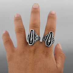 Personality Vampire Coffin Ring