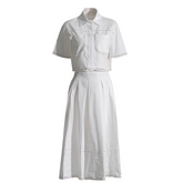 Piper Rivet & Frill Trim Two Piece Set Flare Dress