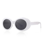 Retro Oval Acetate Sunglasses