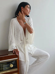 Madalena Gauze Lounge Pajama Set