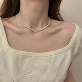 Mona Classic Pearl Chokers Necklaces