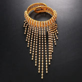 Luxe Crystal Tassle Arm Bracelet