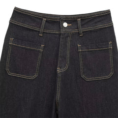 Finley Retro High Rise Dark Denim Jeans