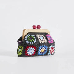 Lily Crochet Bohemian Coin Clutch