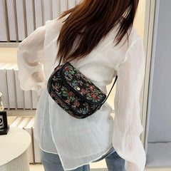 Clara Vintage Tapestry Upper Mini Crossbody Bag
