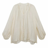 Paiye Victorian Button Blouse
