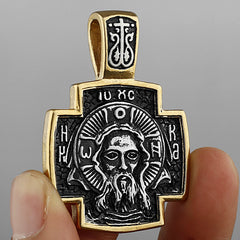 Savior Face Design Faith Necklace