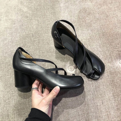 Emersyn Half Cut Out Tabi Sandals