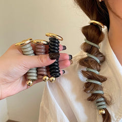Hana Spiral Ponytail Wraps