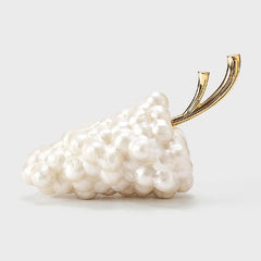 Sereia Acrylic Grape Cluster Evening Clutch