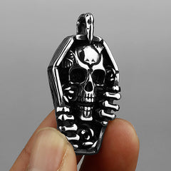 Unisex Skull-Motif Punk Necklace
