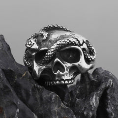 Snake Skeleton Ring